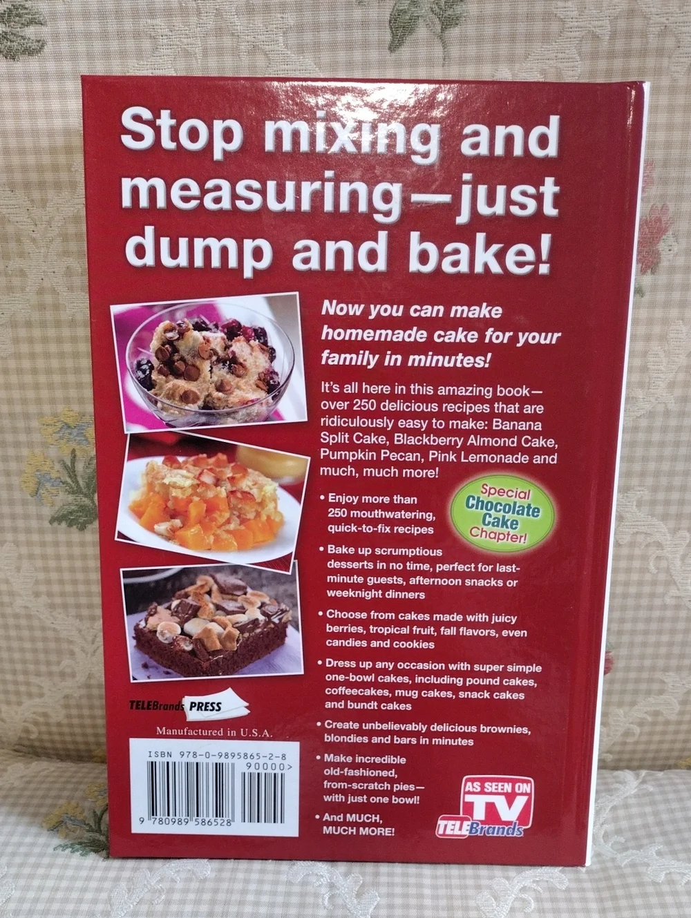 Cathy Mitchell Quick & Easy Dump Cakes Cookbook
